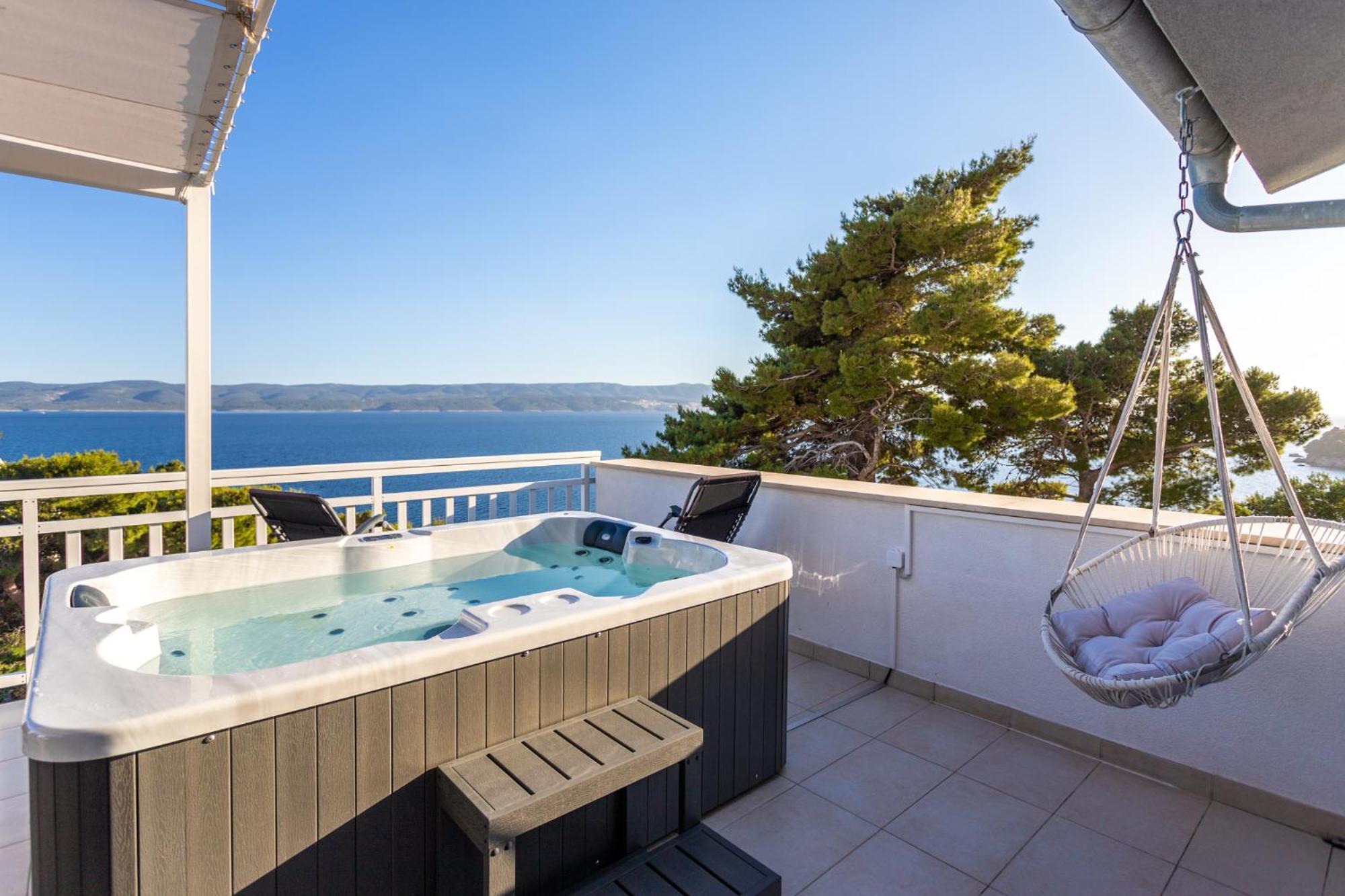 Magnificent Villa With Pool, Hot Tub, Sea View, Sauna Mimice Exterior foto